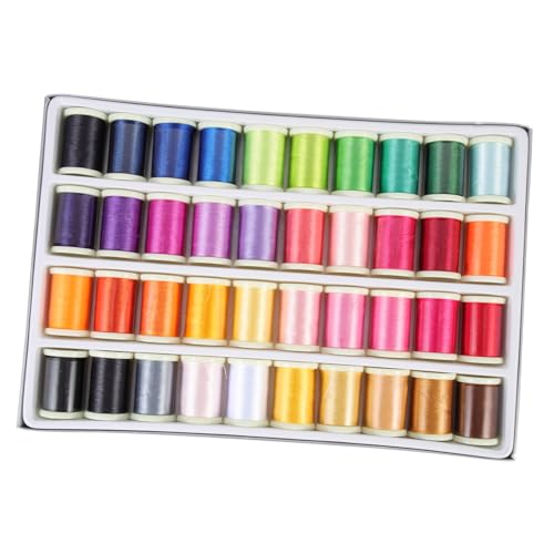 DIYEAH 40 Rollen Stickgarn Stoff variieren Nähen Bausatz Stickfaden embroidery kit embroidery set DIY-Zubehör embroidery thread sewing set DIY Nähset Stickerei-Versorgung Nähzubehör Rayon DIYEAH 40 Rollen Stickgarn Stoff variieren Nähen Bausatz Stickfaden embroidery kit embroidery set DIY-Zubehör embroidery thread sewing set DIY Nähset Stickerei-Versorgung Nähzubehör Rayon von DIYEAH