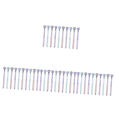 DIYEAH 40 Stck. Bunte Herzform Kugelschreiber Farbige Glanz-dekor Stifte Multifunktionale Schreibgeräte für Schüler Robust Stylisch als Schulzubehör und Geschenk DIYEAH 40 Stck. Bunte Herzform Kugelschreiber Farbige Glanz-dekor Stifte Multifunktionale Schreibgeräte für Schüler Robust Stylisch als Schulzubehör und Geschenk von DIYEAH