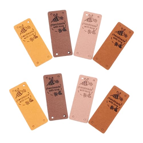 DIYEAH 40 Stück Kleideretiketten Nähetiketten Für Handgefertigte Artikel Stoff Genäht Stichworte Nähen Kleidung Handgewebt Name Quilt-etiketten Personalisiert Leder DIYEAH 40 Stück Kleideretiketten Nähetiketten Für Handgefertigte Artikel Stoff Genäht Stichworte Nähen Kleidung Handgewebt Name Quilt-etiketten Personalisiert Leder von DIYEAH