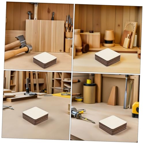 DIYEAH 40 Stück Leere Holzquadrate Holz zum Basteln unvollendet Farbige Holzquadrate quadratische Holzausschnitte selber machen unfertiges Holz holzschnitte zum bemalen Beige DIYEAH 40 Stück Leere Holzquadrate Holz zum Basteln unvollendet Farbige Holzquadrate quadratische Holzausschnitte selber machen unfertiges Holz holzschnitte zum bemalen Beige von DIYEAH