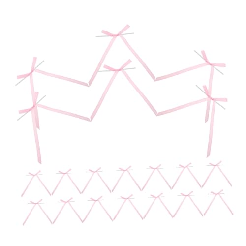 DIYEAH 40 Stück Pinke Bowknoten Toppers für Geburtstagsfeiern Kuchenverzierung für Mädchen und Frauen für Hochzeiten und Jubiläen DIYEAH 40 Stück Pinke Bowknoten Toppers für Geburtstagsfeiern Kuchenverzierung für Mädchen und Frauen für Hochzeiten und Jubiläen von DIYEAH