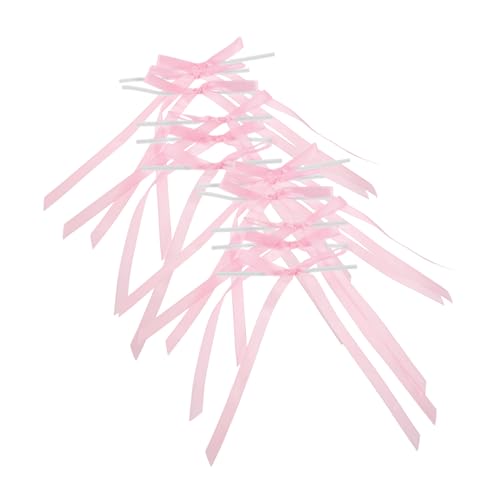 DIYEAH 40 Stück Rosa Bowknot Toppers für Geburtstagsfeiern Hochzeiten und Verlobungen Versatile Dessert Deko DIYEAH 40 Stück Rosa Bowknot Toppers für Geburtstagsfeiern Hochzeiten und Verlobungen Versatile Dessert Deko von DIYEAH
