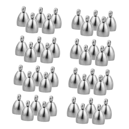 DIYEAH 40 Stück Schmuck Crimp Perlen Oval Form Endkappen für Armband Halskette Diy Schmuckherstellung Langlebig Verstellbar Modisch DIYEAH 40 Stück Schmuck Crimp Perlen Oval Form Endkappen für Armband Halskette Diy Schmuckherstellung Langlebig Verstellbar Modisch von DIYEAH