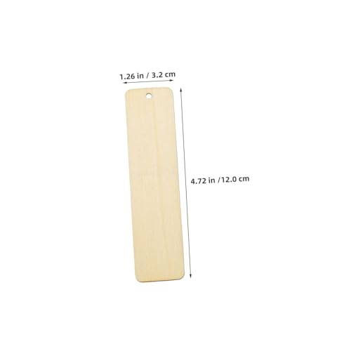 DIYEAH 40 Stück Teiliges Holz Lesezeichen Rechteckige Blanko Holzanhänger DIY Malen Graffiti Lesezeichen Holz für Bastelprojekte und Persönliche Buchmarker Kreative Dekoration DIYEAH 40 Stück Teiliges Holz Lesezeichen Rechteckige Blanko Holzanhänger DIY Malen Graffiti Lesezeichen Holz für Bastelprojekte und Persönliche Buchmarker Kreative Dekoration von DIYEAH