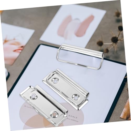 DIYEAH 40 Stück Teiliges Metallclip Klemmbrett Clips Stark Haltbar Vielseitig Einsetzbar für Büro Zuhause Küche Dokumentenorganisation und Praktisch DIYEAH 40 Stück Teiliges Metallclip Klemmbrett Clips Stark Haltbar Vielseitig Einsetzbar für Büro Zuhause Küche Dokumentenorganisation und Praktisch von DIYEAH
