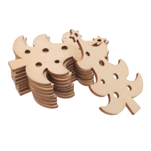 DIYEAH 40 Stück Teiliges Weihnachtsbaum Holzanhänger Unbehandelte Holzscheiben Zum Bemalen Rustikale DIY Christbaumschmuck Holzformen Für Kreative Weihnachtsdekorationen DIYEAH 40 Stück Teiliges Weihnachtsbaum Holzanhänger Unbehandelte Holzscheiben Zum Bemalen Rustikale DIY Christbaumschmuck Holzformen Für Kreative Weihnachtsdekorationen von DIYEAH