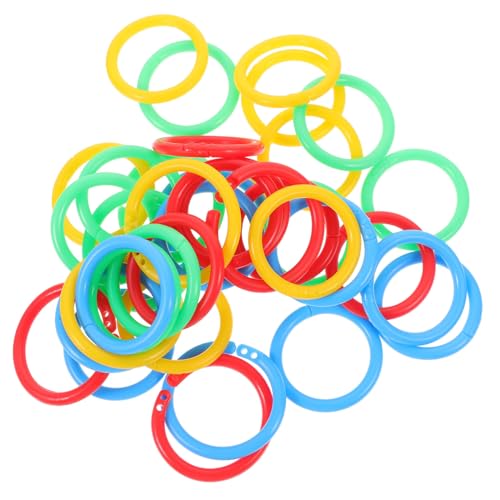 DIYEAH 40 Stück Wiederverwendbare Binder Ringe aus Buchbinderinge für Diy Scrapbooking Loseblatt Ordnung Notizkarten Kalender DIYEAH 40 Stück Wiederverwendbare Binder Ringe aus Buchbinderinge für Diy Scrapbooking Loseblatt Ordnung Notizkarten Kalender von DIYEAH