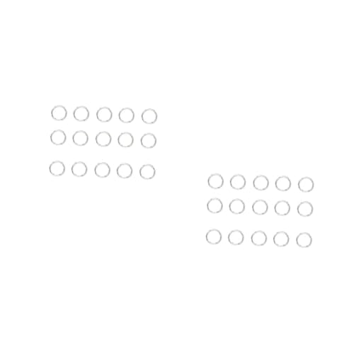 DIYEAH 400 Stck. Schlüsselringe Schmuck Offene Ringe Diy Basteln für Taschen Anhänger und Schlüsselbund Zubehör DIYEAH 400 Stck. Schlüsselringe Schmuck Offene Ringe Diy Basteln für Taschen Anhänger und Schlüsselbund Zubehör von DIYEAH