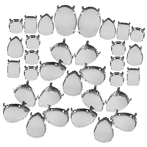 DIYEAH 400 Stück Strass Krallen für Diy Taschen Dekoration Langlebig Poliert Sicher Geeignet für Kleidung Schuhe Lederhandwerk Vintage Stil Verschiedene Formen Tropfen Oval Rund DIYEAH 400 Stück Strass Krallen für Diy Taschen Dekoration Langlebig Poliert Sicher Geeignet für Kleidung Schuhe Lederhandwerk Vintage Stil Verschiedene Formen Tropfen Oval Rund von DIYEAH