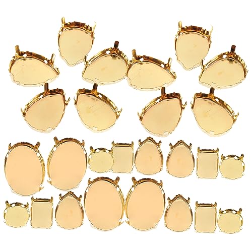 DIYEAH 400 Stück Strasssteine Krallen zum Aufnähen Verschiedene Formen Tropfen Oval Rund für Diy Kleidung Taschen Schuhe Basteln DIYEAH 400 Stück Strasssteine Krallen zum Aufnähen Verschiedene Formen Tropfen Oval Rund für Diy Kleidung Taschen Schuhe Basteln von DIYEAH