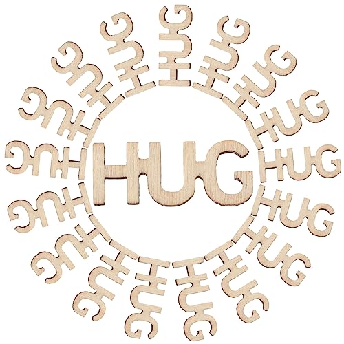 DIYEAH 400 Stück Umarmung Zum Verschenken Tütenfüller Holzumarmung Dekoration Umarmung Lustige Dekorative Umarmung Dekorative Holzumarmung DIY Holzumarmung DIY DIYEAH 400 Stück Umarmung Zum Verschenken Tütenfüller Holzumarmung Dekoration Umarmung Lustige Dekorative Umarmung Dekorative Holzumarmung DIY Holzumarmung DIY von DIYEAH