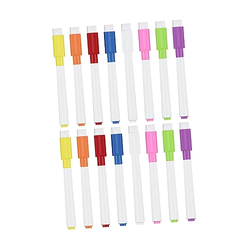 DIYEAH 48 Stück Löschbare Whiteboard Marker Magnetische Trockenlöschmarker Radiergummis Für Trockenlöschtafel Magnete Für Trockenlöschtafel Radiermeißel Etiketten Expo von DIYEAH
