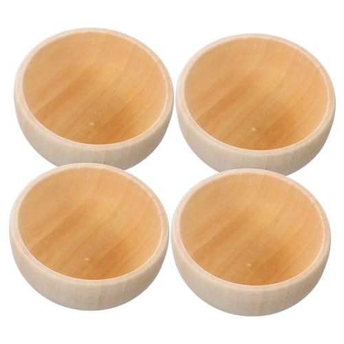DIYEAH 4Stücke DIY Holzschalen Set Unvollendete Holzschalen für Handwerksprojekte Langlebiges Holzmaterial für DIY Dekorationen Bastelbedarf DIYEAH 4Stücke DIY Holzschalen Set Unvollendete Holzschalen für Handwerksprojekte Langlebiges Holzmaterial für DIY Dekorationen Bastelbedarf von DIYEAH