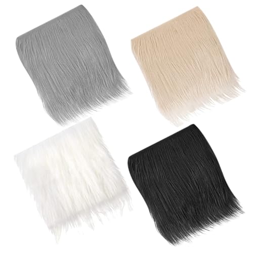 DIYEAH 4Stücke DIY Kunstfell Stoffe für Puppenherstellung für Nähkostüm Zubehör und Bastelprojekte DIYEAH 4Stücke DIY Kunstfell Stoffe für Puppenherstellung für Nähkostüm Zubehör und Bastelprojekte von DIYEAH