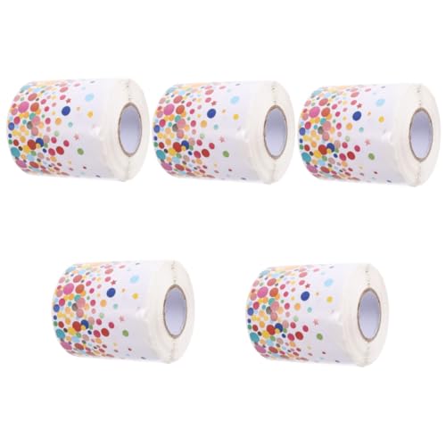 DIYEAH 5 Rollen Bunte Papierbordüre Selbstklebend Dekorativer Randaufkleber für Pinnwand Individuell Zuschneidbar Vielseitig für Klassenraum Partydekoration und Foto Requisiten Geeignet DIYEAH 5 Rollen Bunte Papierbordüre Selbstklebend Dekorativer Randaufkleber für Pinnwand Individuell Zuschneidbar Vielseitig für Klassenraum Partydekoration und Foto Requisiten Geeignet von DIYEAH