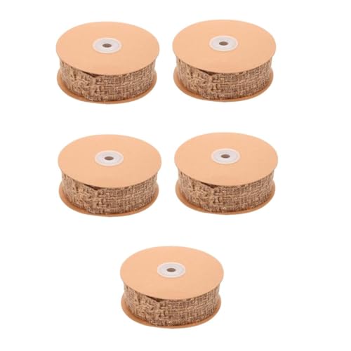 DIYEAH 5 Rollen Diy Stoffband mit Glitzernden Pailletten Breit Bedrucktes Geschenkband für Basteln Schleifenherstellung Kleidung und Dekoration Langlebiges Baumwollmaterial DIYEAH 5 Rollen Diy Stoffband mit Glitzernden Pailletten Breit Bedrucktes Geschenkband für Basteln Schleifenherstellung Kleidung und Dekoration Langlebiges Baumwollmaterial von DIYEAH