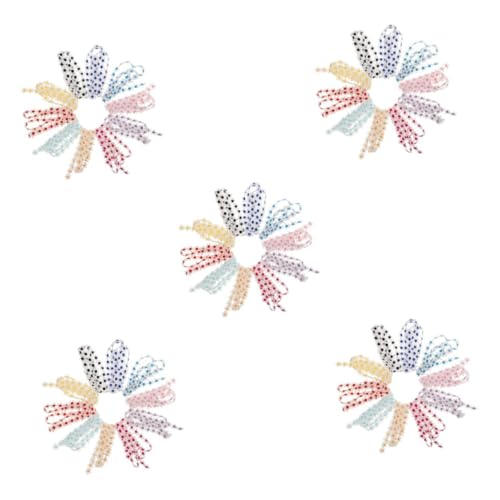 DIYEAH 5 Rollen Farbenfrohes Blumenband Dekoband Robustes Blumenband für Bekleidung Schuhe und Hüte Besticktes Geschenkband für DIY Handwerk und Festliche Wohnaccessoires DIYEAH 5 Rollen Farbenfrohes Blumenband Dekoband Robustes Blumenband für Bekleidung Schuhe und Hüte Besticktes Geschenkband für DIY Handwerk und Festliche Wohnaccessoires von DIYEAH