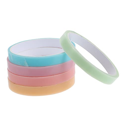 DIYEAH 5 Rollen Farbklebeband Für Kugeln Farbiges Kugelband Selber Machen Lustiges Klebeband Mit Klebrigen Bällen Klebrige Kugelbänder Klebriges Rollband Groß Klebriges Ballband Plastik DIYEAH 5 Rollen Farbklebeband Für Kugeln Farbiges Kugelband Selber Machen Lustiges Klebeband Mit Klebrigen Bällen Klebrige Kugelbänder Klebriges Rollband Groß Klebriges Ballband Plastik von DIYEAH
