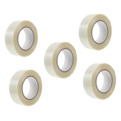 DIYEAH 5 Rollen Hochbelastbares Klebeband Transparentes Reparaturband für Zelt Abdeckung und Verpackung Temperaturbeständig Hervorragender Klebkraft von DIYEAH