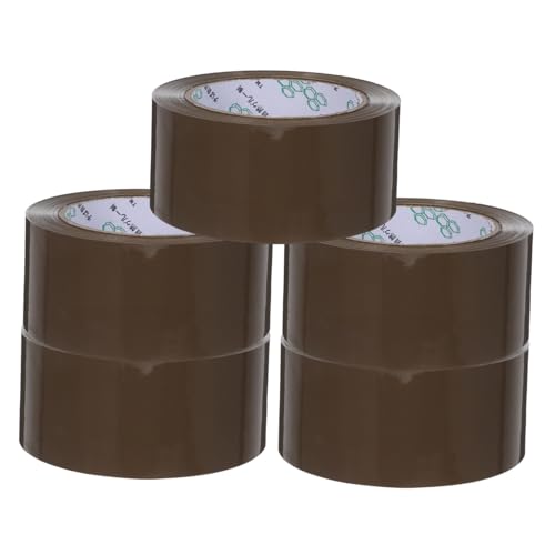 DIYEAH 5 Rollen Kraftvolles Verpackungsklebeband Pack Yards Robustes Braunes Klebeband für Versand Umzug und Bürobedarf Zuverlässige Lösung für Sicheres Verpacken von DIYEAH