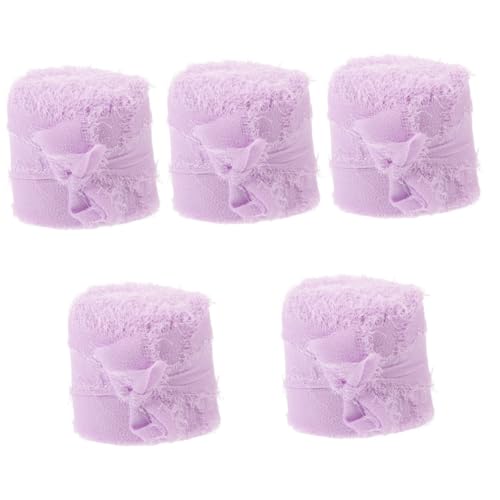 DIYEAH 5 Rollen Quastengirlande aus Garn sticken stickerpappier bastelbedarf boho style home decor stitsch DIY-Blumenverpackungsbänder Geschenkverpackungsbänder Fransenbänder Stoff Violet DIYEAH 5 Rollen Quastengirlande aus Garn sticken stickerpappier bastelbedarf boho style home decor stitsch DIY-Blumenverpackungsbänder Geschenkverpackungsbänder Fransenbänder Stoff Violet von DIYEAH