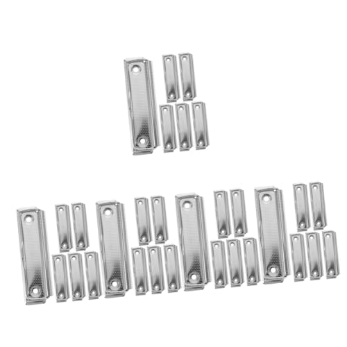 DIYEAH 5 Sätze Aktenklammern Büroklammern Papierklammer Multifunktionale Klemmbrett-clips Clips Für Büro-klemmbretter Schreibtafelklammern Aus Metall Clips Für Dokumenttafeln 6 Stücke * 5 DIYEAH 5 Sätze Aktenklammern Büroklammern Papierklammer Multifunktionale Klemmbrett-clips Clips Für Büro-klemmbretter Schreibtafelklammern Aus Metall Clips Für Dokumenttafeln 6 Stücke * 5 von DIYEAH