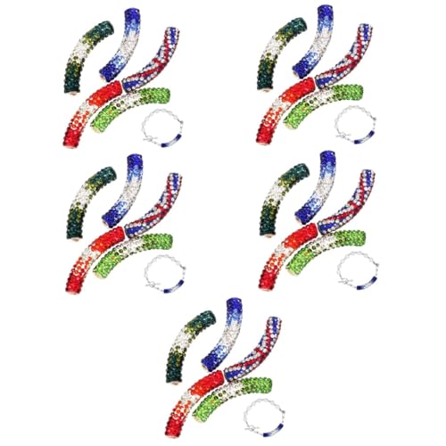 DIYEAH 5 Sätze Armband Lose Perlen Schmuck Halskettenzauber Strassperlen Mit Großen Löchern Bracelet Beads Rhinestones Halskette Perlen Halskette Lose Perlen Polymer-ton 5 Stücke * 5 DIYEAH 5 Sätze Armband Lose Perlen Schmuck Halskettenzauber Strassperlen Mit Großen Löchern Bracelet Beads Rhinestones Halskette Perlen Halskette Lose Perlen Polymer-ton 5 Stücke * 5 von DIYEAH