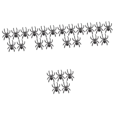 DIYEAH 5 Sätze Gestickter Spinnenaufnäher Flecken Stickerei Mini Halloween Dekoration Halloween Decoration Spinnen-aufnäher Zum Aufbügeln Spinnen-patch Zum Selbermachen Stoff 5 Stück * 5 von DIYEAH