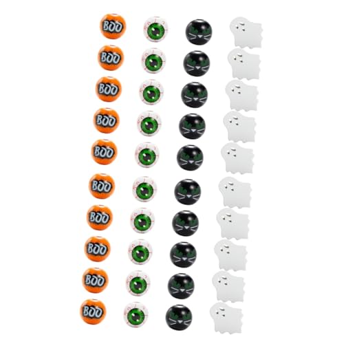 DIYEAH 5 Sätze Halloween Holzperlen Raumdekor Dekoration Ästhetische Verschiedene Perlen Weihnachts Tonperlen Basteln Thanksgiving Herbst Lametta Girlanden Edelstein Schmuck 40 Stück * 5 DIYEAH 5 Sätze Halloween Holzperlen Raumdekor Dekoration Ästhetische Verschiedene Perlen Weihnachts Tonperlen Basteln Thanksgiving Herbst Lametta Girlanden Edelstein Schmuck 40 Stück * 5 von DIYEAH