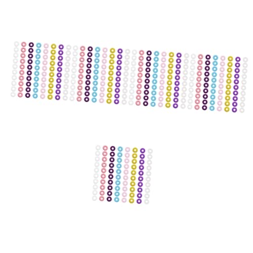 DIYEAH 5 Sätze Perlen Für Schmuckhersteller Steckerperlen Bastelmaterial Schmuckreparatur Herstellung Zubehör Stopperperlen Aus Silikon Abstandshalter Aus Silikon Kieselgel 100 Stück * 5 DIYEAH 5 Sätze Perlen Für Schmuckhersteller Steckerperlen Bastelmaterial Schmuckreparatur Herstellung Zubehör Stopperperlen Aus Silikon Abstandshalter Aus Silikon Kieselgel 100 Stück * 5 von DIYEAH