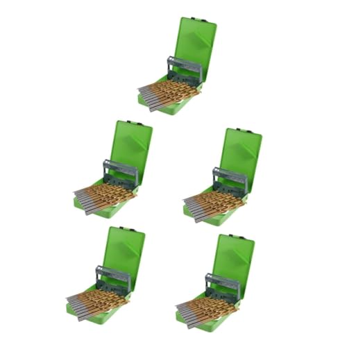 DIYEAH 5 Sätze Schnellbohrer Metallbohrer Teilig Hochgeschwindigkeitsstahl Präzisionsbohrer für Stahl Eisen mit Robuster Aufbewahrungsbox Vielseitig Einsetzbar für Heim DIYEAH 5 Sätze Schnellbohrer Metallbohrer Teilig Hochgeschwindigkeitsstahl Präzisionsbohrer für Stahl Eisen mit Robuster Aufbewahrungsbox Vielseitig Einsetzbar für Heim von DIYEAH