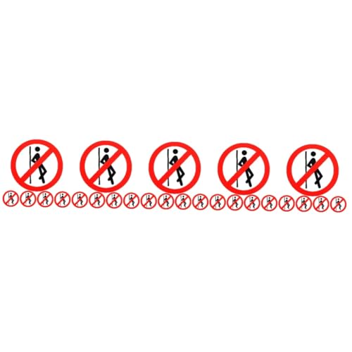 DIYEAH 5 Sätze Sicherheitswarnzeichen Schilderaufkleber Schild-vinyl Punkt Mager Stickers Aufkleber Warnschilder Warnschild-aufkleber Warnaufkleber Zum Abziehen Und Aufkleben 5 Stücke * 5 DIYEAH 5 Sätze Sicherheitswarnzeichen Schilderaufkleber Schild-vinyl Punkt Mager Stickers Aufkleber Warnschilder Warnschild-aufkleber Warnaufkleber Zum Abziehen Und Aufkleben 5 Stücke * 5 von DIYEAH
