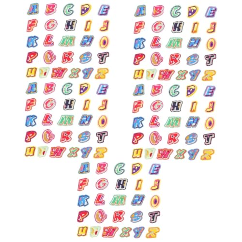 DIYEAH 5 Sets Buchstaben Stoffaufkleber Aufnäher Stoffflicken Applikationen Flicken Für Kleidung Punk Flicken Dekoration Stoffbuchstaben Nähflicken Jeansflicken Chenille DIYEAH 5 Sets Buchstaben Stoffaufkleber Aufnäher Stoffflicken Applikationen Flicken Für Kleidung Punk Flicken Dekoration Stoffbuchstaben Nähflicken Jeansflicken Chenille von DIYEAH