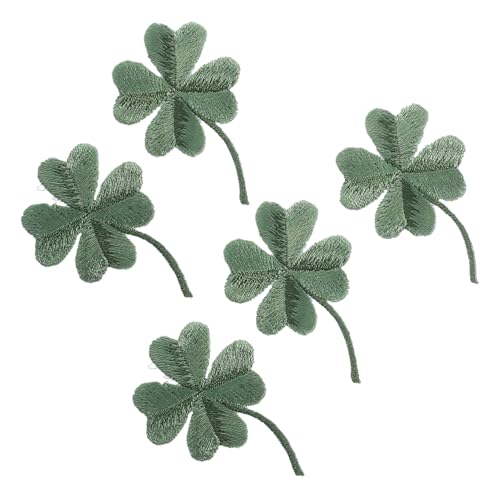 DIYEAH 5 Stk Pailletten-Blatt-Patch DIY Aufkleber für Kleidung Selbstklebende Patches für Kleidung dunkelgrün bestickt Patches nähen Cartoon-Stoffaufkleber Stickerei-DIY-Patch Green DIYEAH 5 Stk Pailletten-Blatt-Patch DIY Aufkleber für Kleidung Selbstklebende Patches für Kleidung dunkelgrün bestickt Patches nähen Cartoon-Stoffaufkleber Stickerei-DIY-Patch Green von DIYEAH