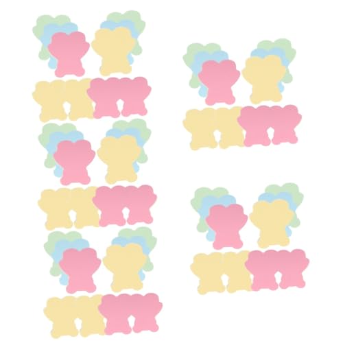 DIYEAH 5 Stück Bunte Tier Memo Sticker Selbstklebende Notizzettel für Büro Schule und Zuhause Vielseitige Haftnotizen für Tägliche Verwendung Praktische Archivierung und Organisation von DIYEAH