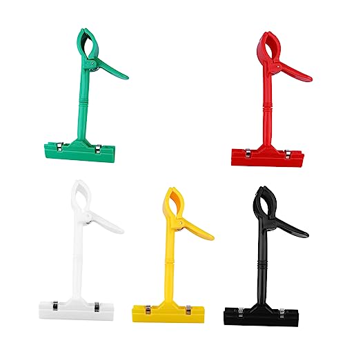 DIYEAH 5 Stück Kunststoff Preisschild Halter Clip für Werbung Etiketten und Preisschilder Vielseitige Anzeigeclips für Geschäfte und Ausstellungen Geeignet für Regale und Zufällige Farbe von DIYEAH