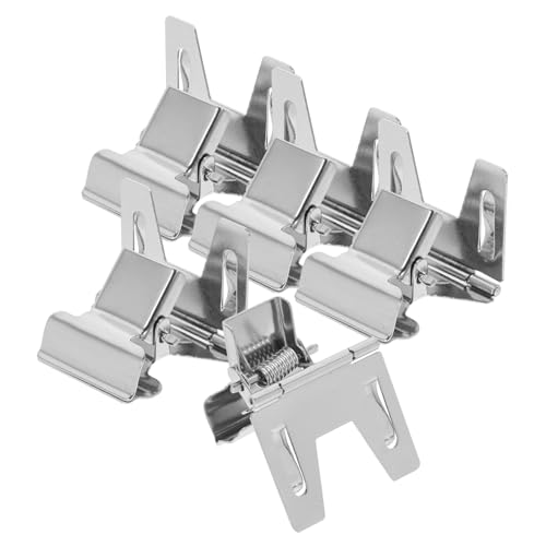 DIYEAH 5 Stück Metall Preisschild Halter Etiketten Clip Leicht Stabil für Werbeaufsteller Bäckerei Laden Multipurpose Langlebig mit Glatter Oberfläche und Sicherer Klemmfunktion DIYEAH 5 Stück Metall Preisschild Halter Etiketten Clip Leicht Stabil für Werbeaufsteller Bäckerei Laden Multipurpose Langlebig mit Glatter Oberfläche und Sicherer Klemmfunktion von DIYEAH