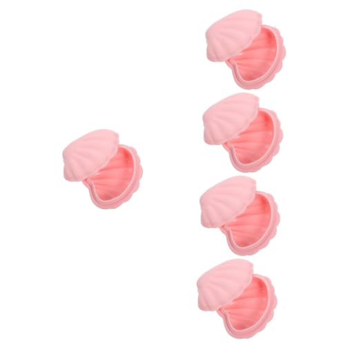 DIYEAH 5 Stück Muschelförmige Schmuckbox aus Silikon Tragbarer Schmuckbehälter Vielseitige Aufbewahrung für Ohrringe Kleine Geschenke Süßigkeiten und Reiseandenken Dekoratives Design in DIYEAH 5 Stück Muschelförmige Schmuckbox aus Silikon Tragbarer Schmuckbehälter Vielseitige Aufbewahrung für Ohrringe Kleine Geschenke Süßigkeiten und Reiseandenken Dekoratives Design in von DIYEAH