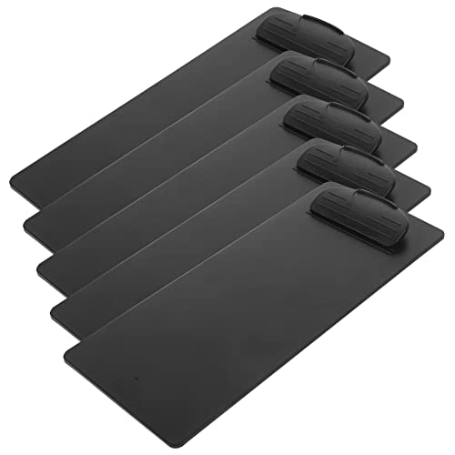 DIYEAH 5 Stück Rechnung Ordner Kleine Klemmbretter Rosa Zwischenablage Menüordner Zwischenablage Für Menü Kleines Klemmbrett Für Quittungen Mini-klemmbrett Winzig Basic Black Abs-harz DIYEAH 5 Stück Rechnung Ordner Kleine Klemmbretter Rosa Zwischenablage Menüordner Zwischenablage Für Menü Kleines Klemmbrett Für Quittungen Mini-klemmbrett Winzig Basic Black Abs-harz von DIYEAH