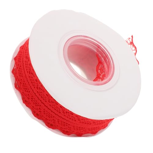 DIYEAH 5 Stück Rote Vintage Blumen-spitze Spitzenband für Nähen Hochzeit Dekoration DIY Basteln Geschenkverpackung Floral Spitzenborte DIYEAH 5 Stück Rote Vintage Blumen-spitze Spitzenband für Nähen Hochzeit Dekoration DIY Basteln Geschenkverpackung Floral Spitzenborte von DIYEAH