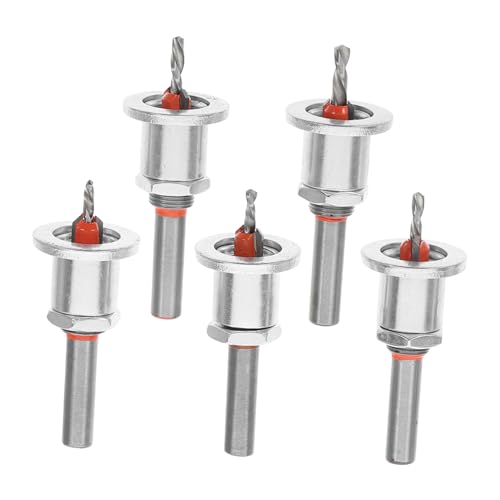 DIYEAH 5 Stück Senkbohrer Holzbohrer Senkbohrer Bohrer Mit Senker Selbstzentrierender Senkbohrer Holzbearbeitungs Gadgets Senkbohrer Senkloch Metall DIYEAH 5 Stück Senkbohrer Holzbohrer Senkbohrer Bohrer Mit Senker Selbstzentrierender Senkbohrer Holzbearbeitungs Gadgets Senkbohrer Senkloch Metall von DIYEAH