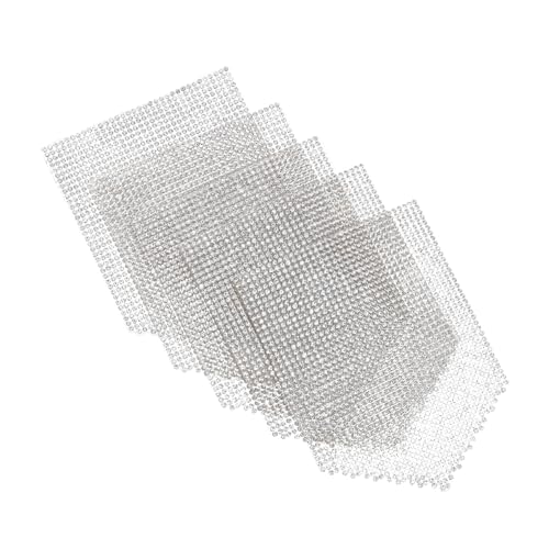 DIYEAH 5 Stück Strasskleidungsdekoration Strasspatch Brautapplikationen Eisenflicken für Jeans Kleidungsflicken Kristallapplikation Applikationen für Schuhe Heißschmelzkleber Weiß DIYEAH 5 Stück Strasskleidungsdekoration Strasspatch Brautapplikationen Eisenflicken für Jeans Kleidungsflicken Kristallapplikation Applikationen für Schuhe Heißschmelzkleber Weiß von DIYEAH