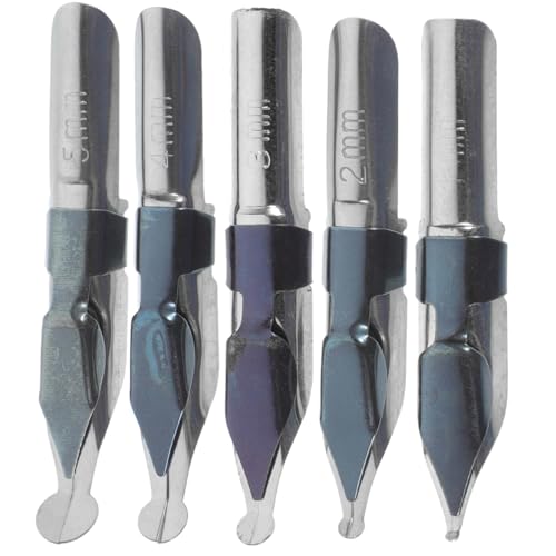 DIYEAH 5 Stück Tauchspitze Ersatzstiftspitzen Federn Für Füllfederhalter Universal-füllhalterspitzen Ersatzspitzen Für Stifte Tintenstiftspitzen Federn Für Stifte Silver Rostfreier Stahl DIYEAH 5 Stück Tauchspitze Ersatzstiftspitzen Federn Für Füllfederhalter Universal-füllhalterspitzen Ersatzspitzen Für Stifte Tintenstiftspitzen Federn Für Stifte Silver Rostfreier Stahl von DIYEAH