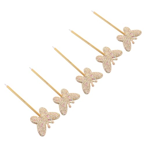 DIYEAH 5 Stück Teiliges Glitzernde Schmetterlings-kugelschreiber Kawaii Tier-motiv Ergonomisch für Schüler Lehrer Büro Komfortabler Griff Sanfte Schreibleistung Kreatives DIYEAH 5 Stück Teiliges Glitzernde Schmetterlings-kugelschreiber Kawaii Tier-motiv Ergonomisch für Schüler Lehrer Büro Komfortabler Griff Sanfte Schreibleistung Kreatives von DIYEAH