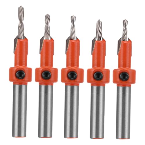 DIYEAH 5 Stück Teiliges Set Holz Senkbohrer mit Langlebigem Legierungskopf Selbstschneidend für Zeitsparendes Holzbohren für Möbelmontage und Holzarbeiten Professionelles Werkzeug für DIYEAH 5 Stück Teiliges Set Holz Senkbohrer mit Langlebigem Legierungskopf Selbstschneidend für Zeitsparendes Holzbohren für Möbelmontage und Holzarbeiten Professionelles Werkzeug für von DIYEAH