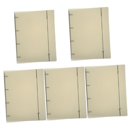 DIYEAH 5 Stück Transparenter PP Dateiordner Aktendeckel mit Kapazität Wiederverwendbarer Tragbarer Dokumentenhalter für Büro und Zuhause Leichter Robuster Organizer in Transparent Braun DIYEAH 5 Stück Transparenter PP Dateiordner Aktendeckel mit Kapazität Wiederverwendbarer Tragbarer Dokumentenhalter für Büro und Zuhause Leichter Robuster Organizer in Transparent Braun von DIYEAH