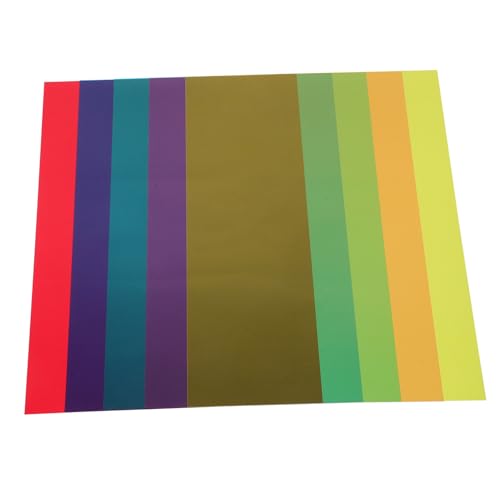 DIYEAH 5 Teiliger Durchscheinender Gelatine Lichtfilm Für Lichter Kunststofffilm Für Foto Farbfilm Für Beleuchtungskorrekturfilter Kit Transparenz Farbfilm Farbgele Pvc DIYEAH 5 Teiliger Durchscheinender Gelatine Lichtfilm Für Lichter Kunststofffilm Für Foto Farbfilm Für Beleuchtungskorrekturfilter Kit Transparenz Farbfilm Farbgele Pvc von DIYEAH