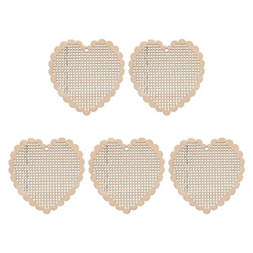 DIYEAH 5 Teiliges Kreuzstich Set Aus Holz Bestickte Blankoscheibe Stickrahmen Mini Kreuzchip DIY Kreuzanhänger Mini Kreuzbrett Dekorieren Von Ornamenten Stichsets Für DIYEAH 5 Teiliges Kreuzstich Set Aus Holz Bestickte Blankoscheibe Stickrahmen Mini Kreuzchip DIY Kreuzanhänger Mini Kreuzbrett Dekorieren Von Ornamenten Stichsets Für von DIYEAH