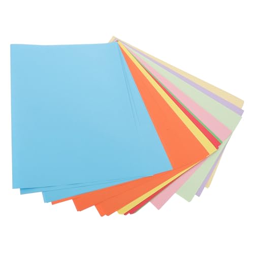 DIYEAH 50 Blatt Faltpapier Origami Zeichenpapier Für Scrapbook Farbiges Bastelpapier Farbiges Papier Kunstdruckpapier Für Papierries Bastelpapier Für Farbiges Kopierpapier von DIYEAH