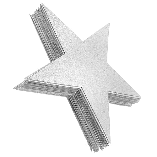 DIYEAH 50 Blatt Stern-Papierausschnitte papierschere decoupage Dekorationen aus Papierausschnitten Papierausschnitte für Scrapbooking Dekorative Papierausschnitte Tapetenausschnitte von DIYEAH